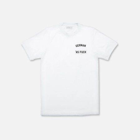 GERMAN AS FUCK T-SHIRT – WHITE